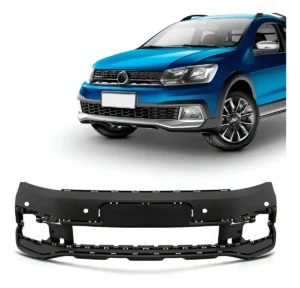 Paragolpes Delantero Volkswagen Saveiro Cross (LĂnea G7 - Modelos 2016 a 2020) — Estructura Base con Agujeros para Sensor de Estacionamiento