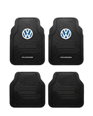 Juego de Alfombras de Goma Universales - Volkswagen (Línea Clásica / Moderna)