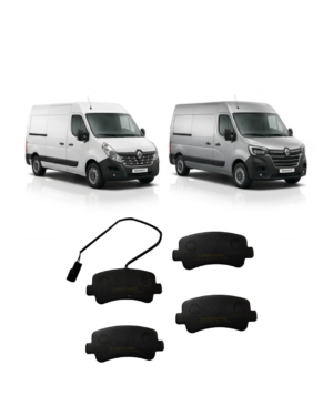 Juego de Pastillas de Freno Trasero — Speed Brake (LĂnea Renault Master — Sistema Brembo)