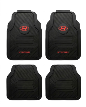 Juego de Alfombras de Goma Universales - Hyundai (LĂnea Clásica / Moderna)