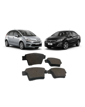 Juego de Pastillas de Freno Trasero — Speed Brake (Citroën C4 Picasso & Peugeot 408)