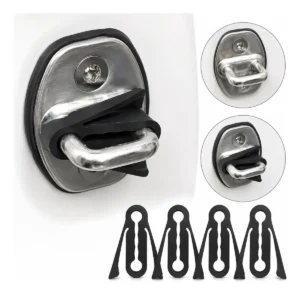 Kit de amortiguadores para cerradura de puerta de Auto - Antiimpacto - 4 piezas