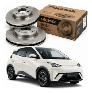 Par de discos de freno delanteros para Byd Dolphin Mini 2024, 2025, 2026 y 2027